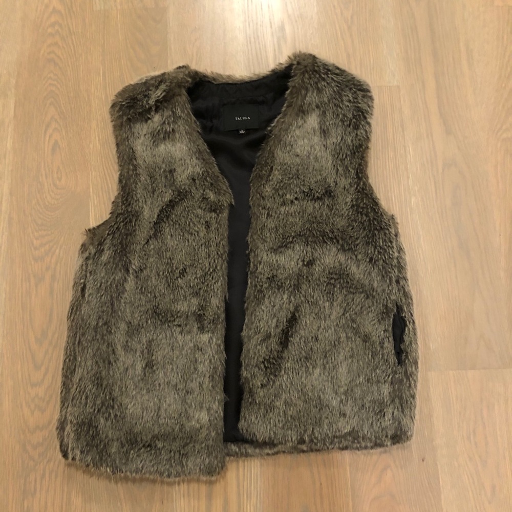 Fur talula vest